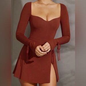 Oh Polly Amyrn Dress in Brown | Size: US 2 | Brand New